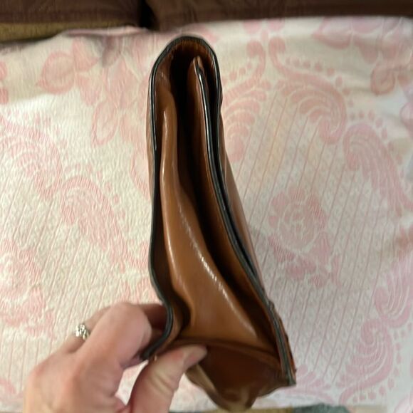 Desmo Clutch Bag | Made in Italy | Imperfection on Back | Measurements in Photos - Picture 10 of 15